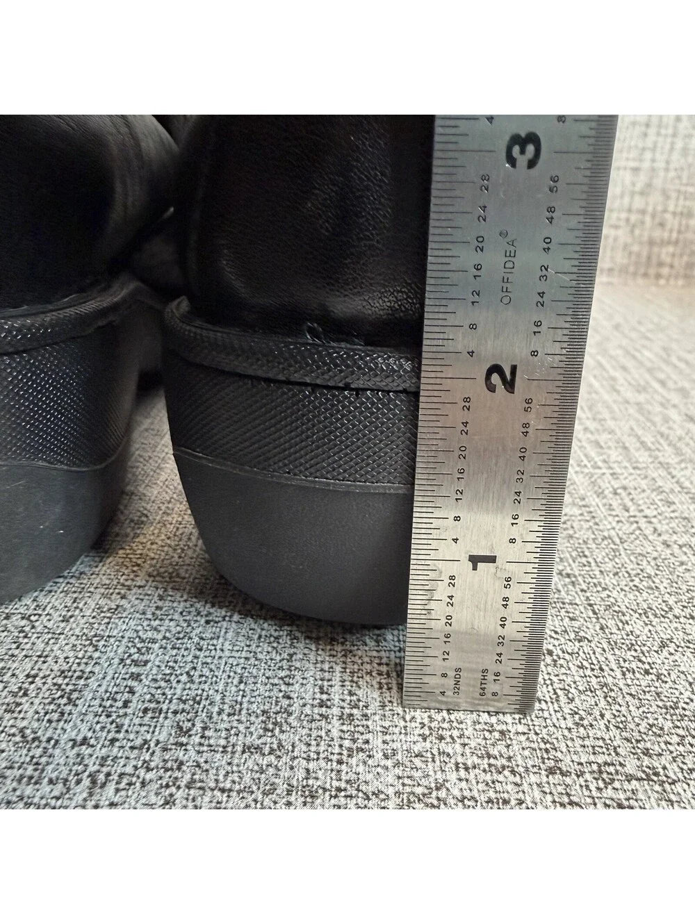 Born Shoes Womens Size 6.5 M Black Leather Toby Duo Clogs Slip On